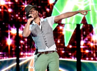 Eric Benét - Eric Benét serves up a show-worthy run through inside the 2014 Soul Train Awards rehearsals.&nbsp;(Photo: Ethan Miller/Getty Images for BET)