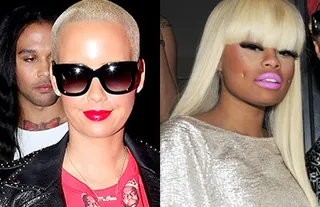 New Besties?  - Amber Rose and Blac Chyna were spotted shopping in Beverly Hills. Perhaps they both bonded over their recently ended high-profile relationships.    (Photos from left: WAB / Splash News, Denise Truscello/WireImage)