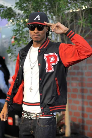 We in the A! - Future puts on for his city and BET. Peep him outside of last year's BET Hip Hop Awards in Atlanta!(Photo: Jeff Daly/PictureGroup)
