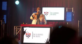 Just Blaze - Time for the DJs to show the crowd what they've got.  (Photo: Moses Mitchell/BET)