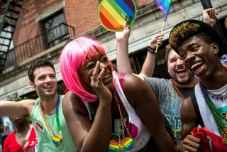 Over 300 Unique Organizations Were Present - Parade watchers screamed in high energy as they witnessed more than 300 unique groups represent their various non-profit and community organizations and businesses in the parade.&nbsp;(Photo: Andrew Burton/Getty Images)