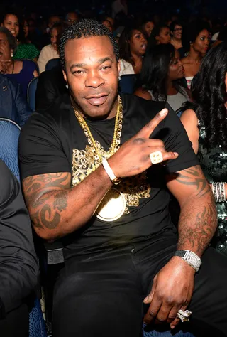 Busta Rhymes&nbsp; - Busta Rhymes&nbsp;hails from BK and has been doing the borough right for two decades and he's still going strong!   (Photo by Kevin Mazur/Getty Images for BET)