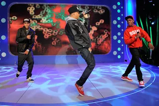 Calling All Ranger$ - The Ranger$ bring&nbsp;it&nbsp;at BET's 106 &amp; Park.\r(Photo: John Ricard/BET)