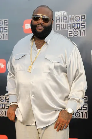 Rick Ross (@RickyRozay) - TWEET: "It's Official Drop'n New Mixtape!!! #RozayNewTapeRicky Rozay announces new mixtape coming soon.&nbsp;(Photo: Jeff Daly/PictureGroup)
