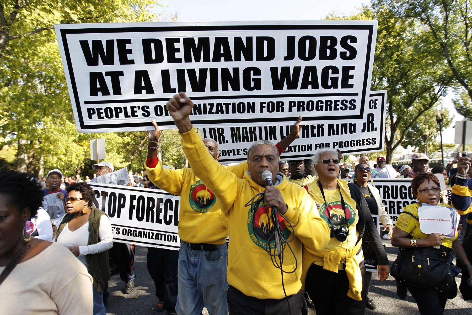 Jobs Plans - According to a CBS News/New York Times poll published Oct. 25, only 38 percent of Americans believe President Obama has a “concrete jobs plan” and even fewer (20 percent) believe that congressional Republicans have a “clear” jobs plan.&nbsp; (Photo: AP Photo/Jose Luis Magana)