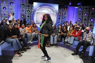 Strut Your Stuff - Audience members dance at BET's 106 &amp; Park. (Photo: John Ricard / BET)