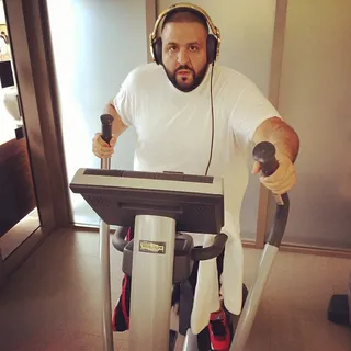 DJ Khaled @djkhaled - "What u think I was going to stop!!! I will never stop!!!! I'm so focused!!! #begreat #besmart #begreatful #beblessed #bethebest @wethebestmusic #wtb2014takeover jus know ! Happy holidays ! Jus know!"No days off! DJ Khaled is on a mission and not even all the holiday goodies will stop him.(Photo: DJ Khaled via Instagram)