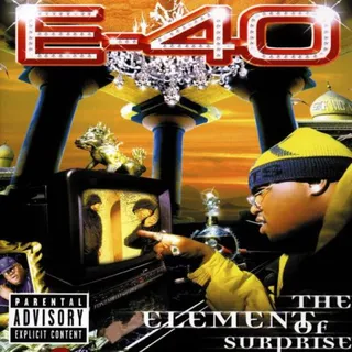 1. The Element of Surprise (1998) - 40-Water was always a great storyteller but on his 1998 album, The Element of Surprise, the boisterous big man spit with an unprecedented amount of angst. &quot;Element of Surprise came at a time when I was mad. I was just on one,&quot; 40 revealed. &quot;The beats was bringing it outta me, it was just real beastie. Them Rick Rock beats brought out my best.&quot;(Photo: Jive Records)