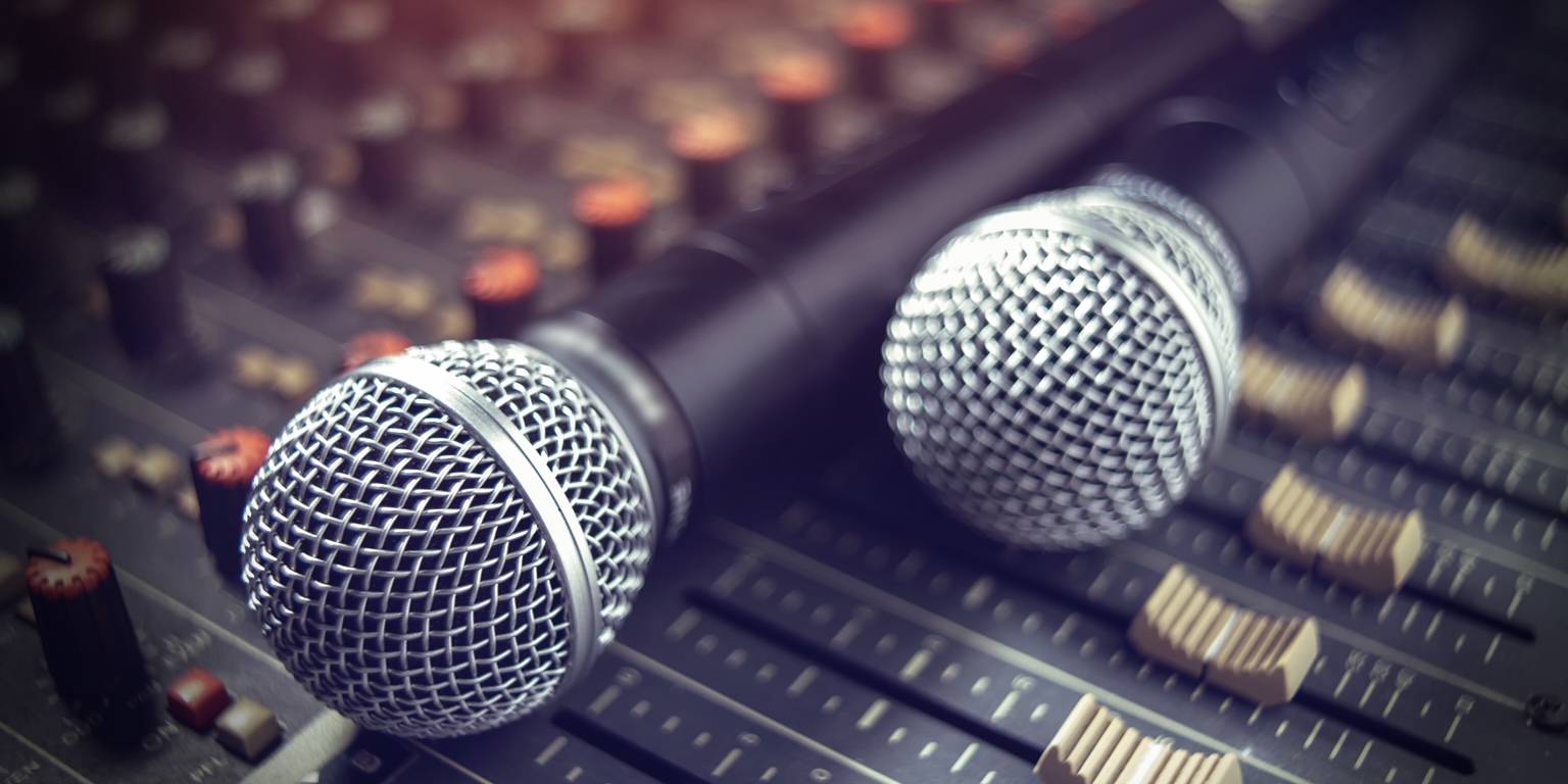 Recording studio on BET Buzz 2021.