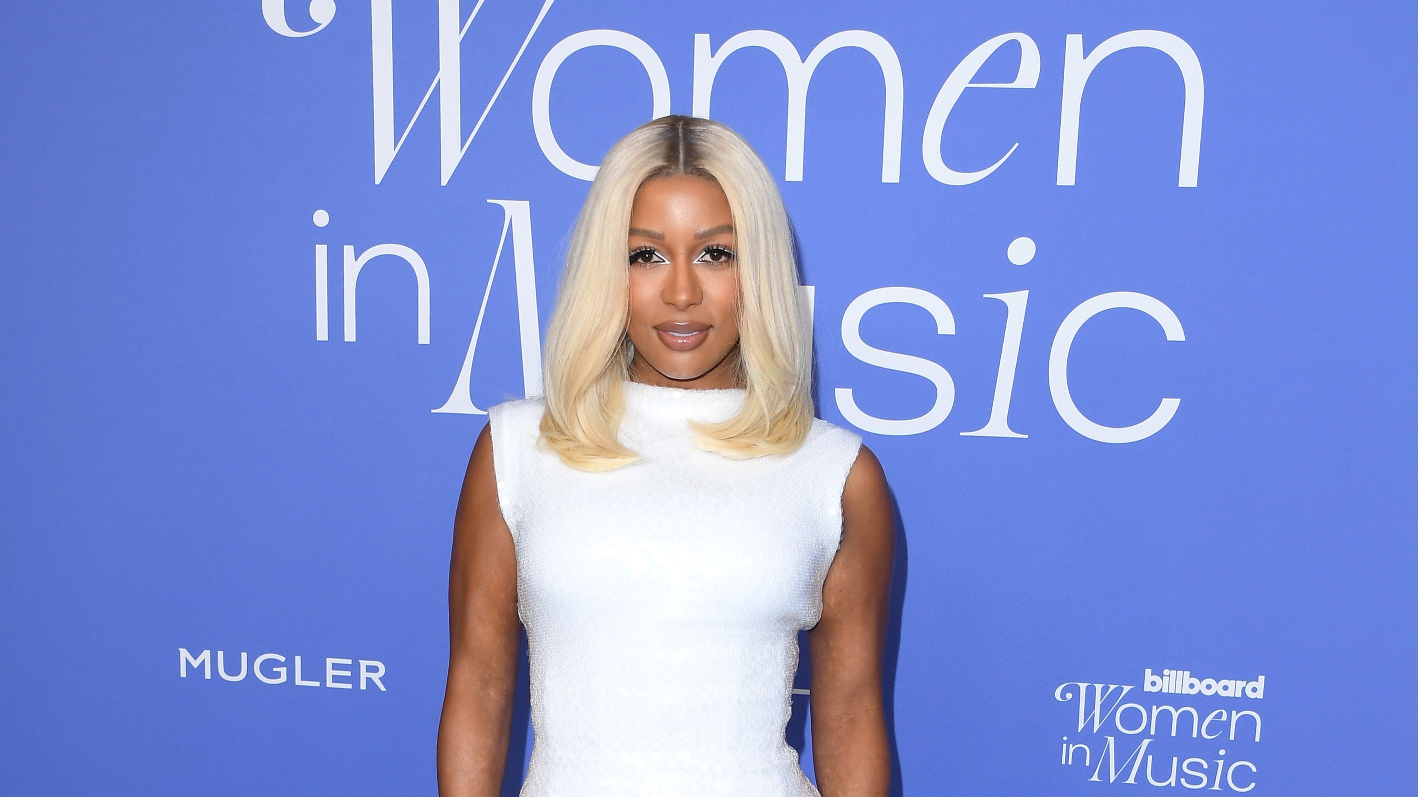 Victoria Monét arrives at the 2023 Billboard Women In Music at YouTube Theater on March 01, 2023 in Inglewood, California. 