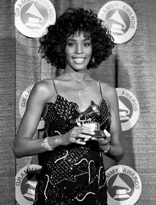 The Bodyguard  - With her gorgeous face and undeniable presence on camera, offers from Hollywood had been pouring in for years. But Houston waited til 1992 to make her big-screen debut opposite Kevin Costner in The Bodyguard. Again, critics weren't exactly kind to her portrayal of a spoiled rock star who falls in love with her security guard, but audiences loved it. The film went on to gross $410 million at the box office.(Photo: REUTERS/Mark Peterson /Landov)