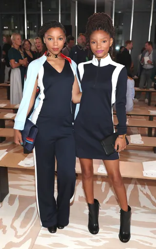 Chloe &amp; Halle Bailey - (Photo: Cindy Ord/Getty Images for Tory Burch)&nbsp;