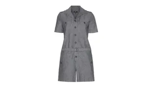 A.P.C. Jane Cotton And Linen Playsuit ($155) - A cotton and linen blend makes this chambray romper a humid day go-to look.(Photo: My Theresa)