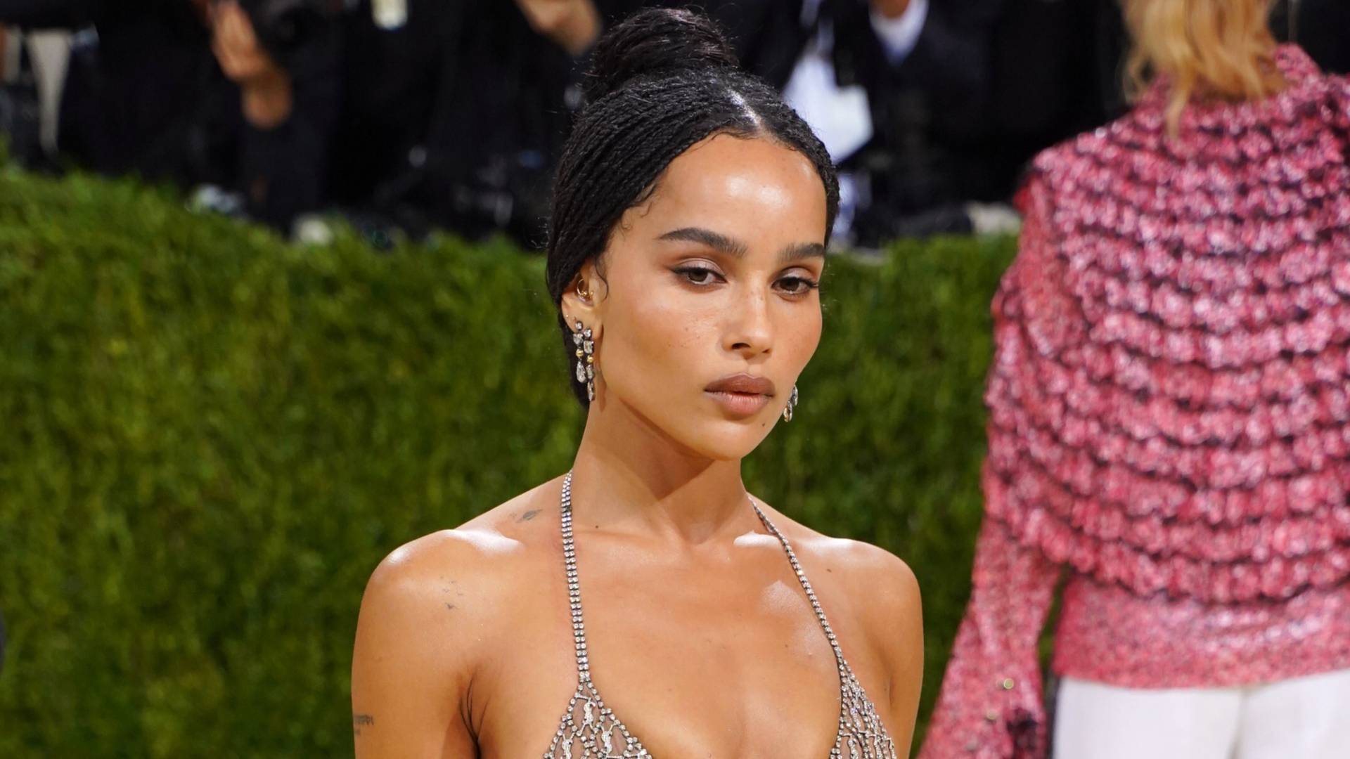 Zoe Kravitz attends 2021 Costume Institute Benefit 