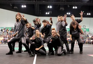 Aliens or Nah? - Their routine smashed and they let us know that their moment on stage goes to infinity and beyond.&nbsp; (Photo: Chelsea Lauren/BET/Getty Images for BET)