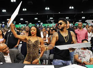 The Judges Make a Choice&nbsp; - WWE Diva Cameron and singer Omarion made the tough choice between the two crews and chose... (Photo: John Sciulli/BET/Getty Images for BET)