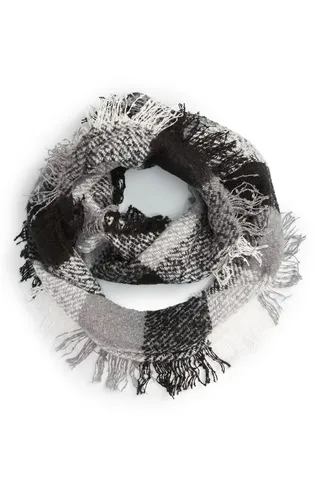 Collection XIIX Plaid Woven Infinity Scarf ($32) - This woven plaid infinity scarf will help you complete your cold-weather look without breaking the bank. The fun eyelash fringe adds a dash of personality and texture.  (Photo: Collection XIIX)