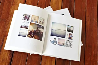 Photobook ($25) - Free his most-liked photos from his Instagram account with a 38-page hardcover photobook.&nbsp;(Photo: Printstagram)