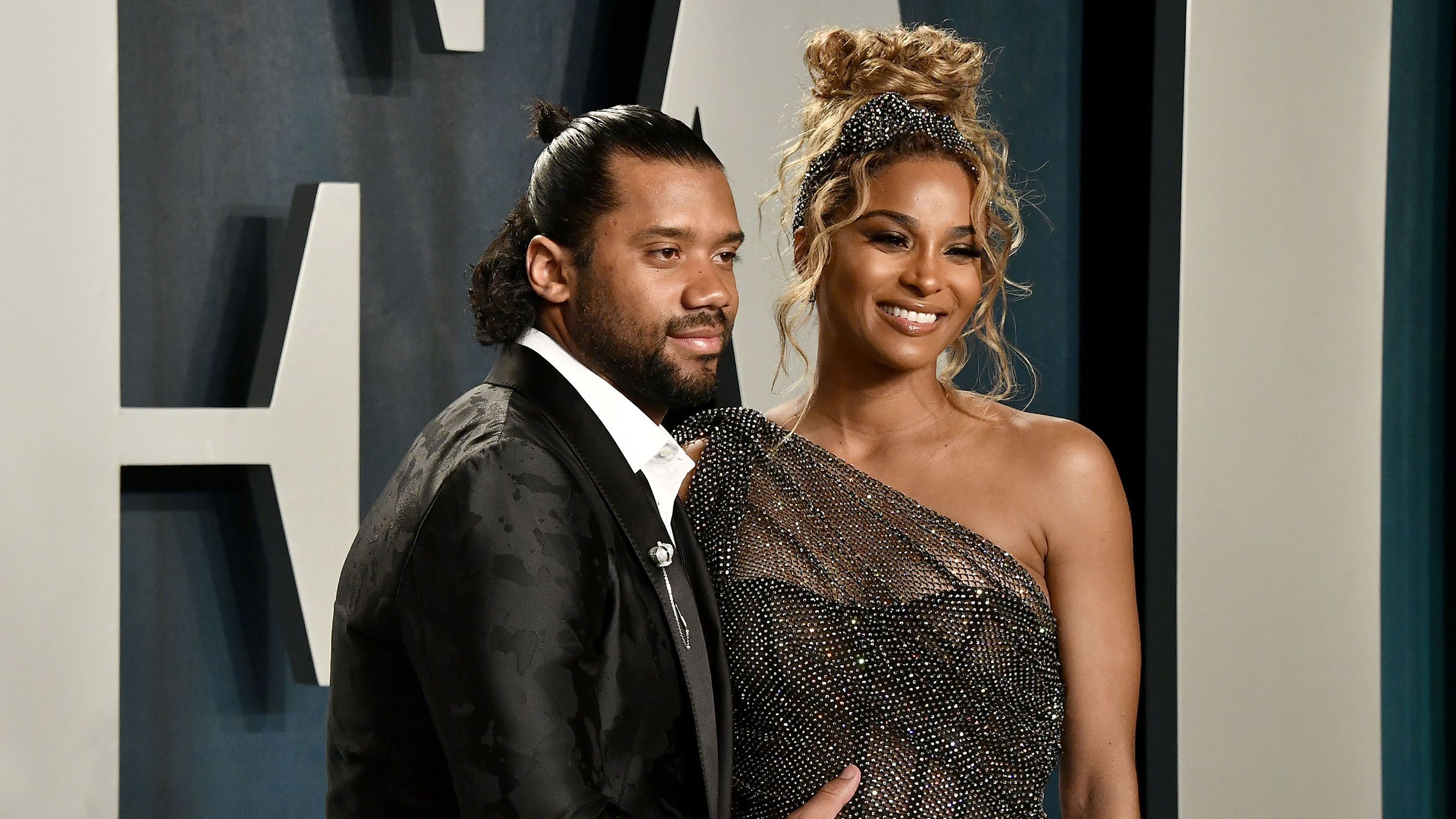 Ciara and Russell Wilson