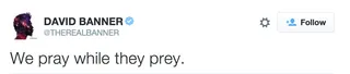What Now? - David Banner lays the facts out for the people. (Photo: David B via Twitter)