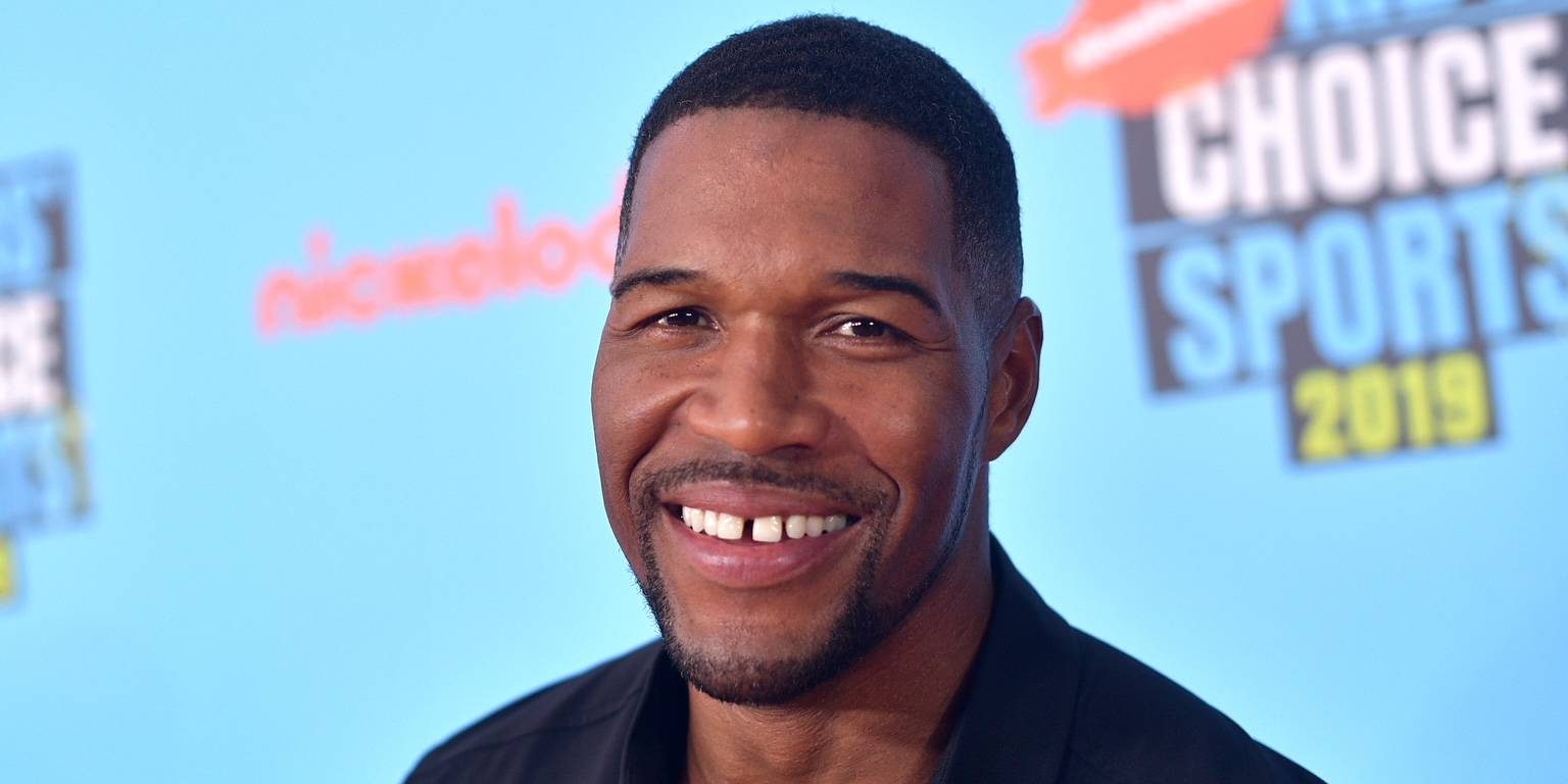 Michael Strahan on BET Buzz 2021.