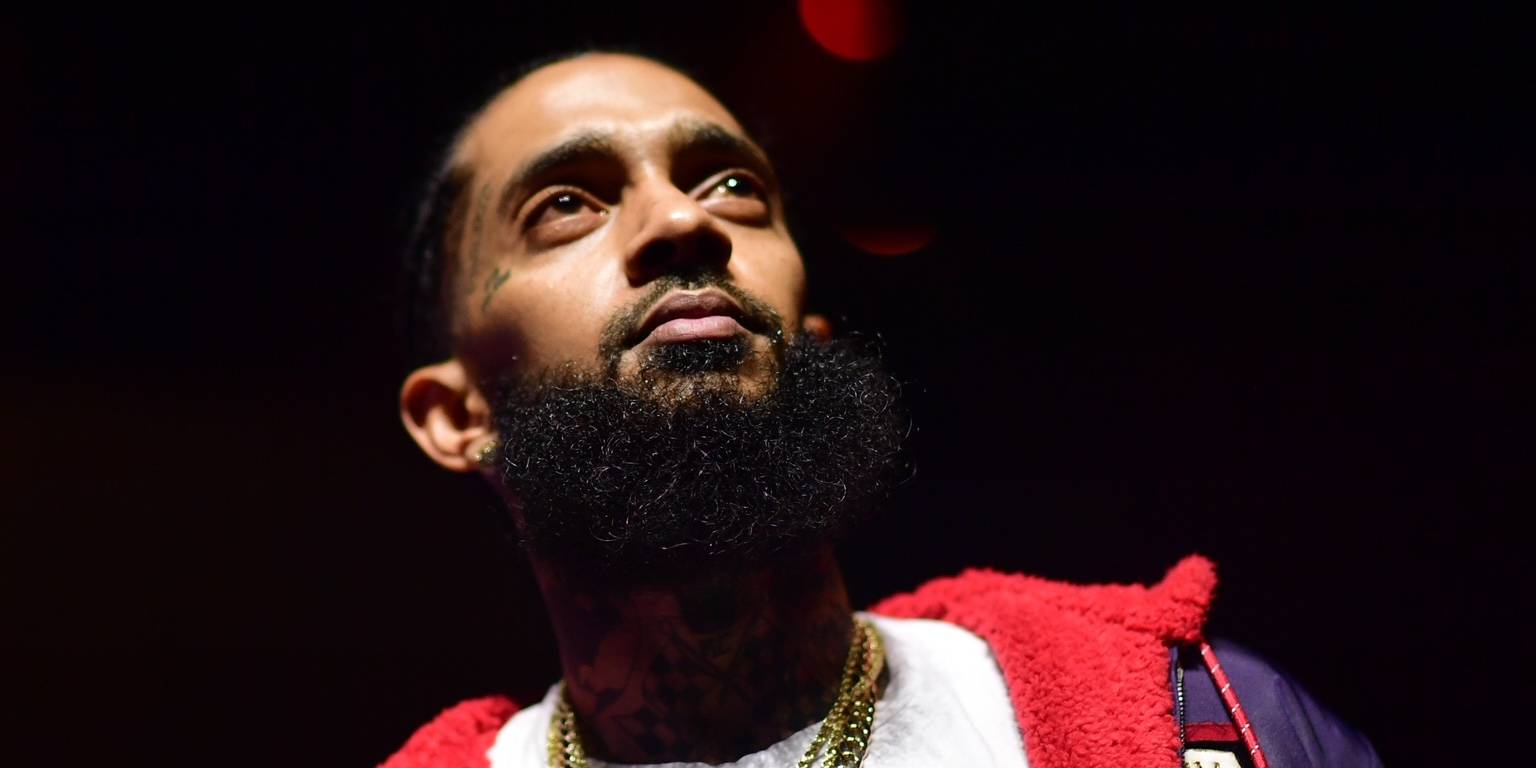 Nipsey Hussle on BET Buzz 2021.