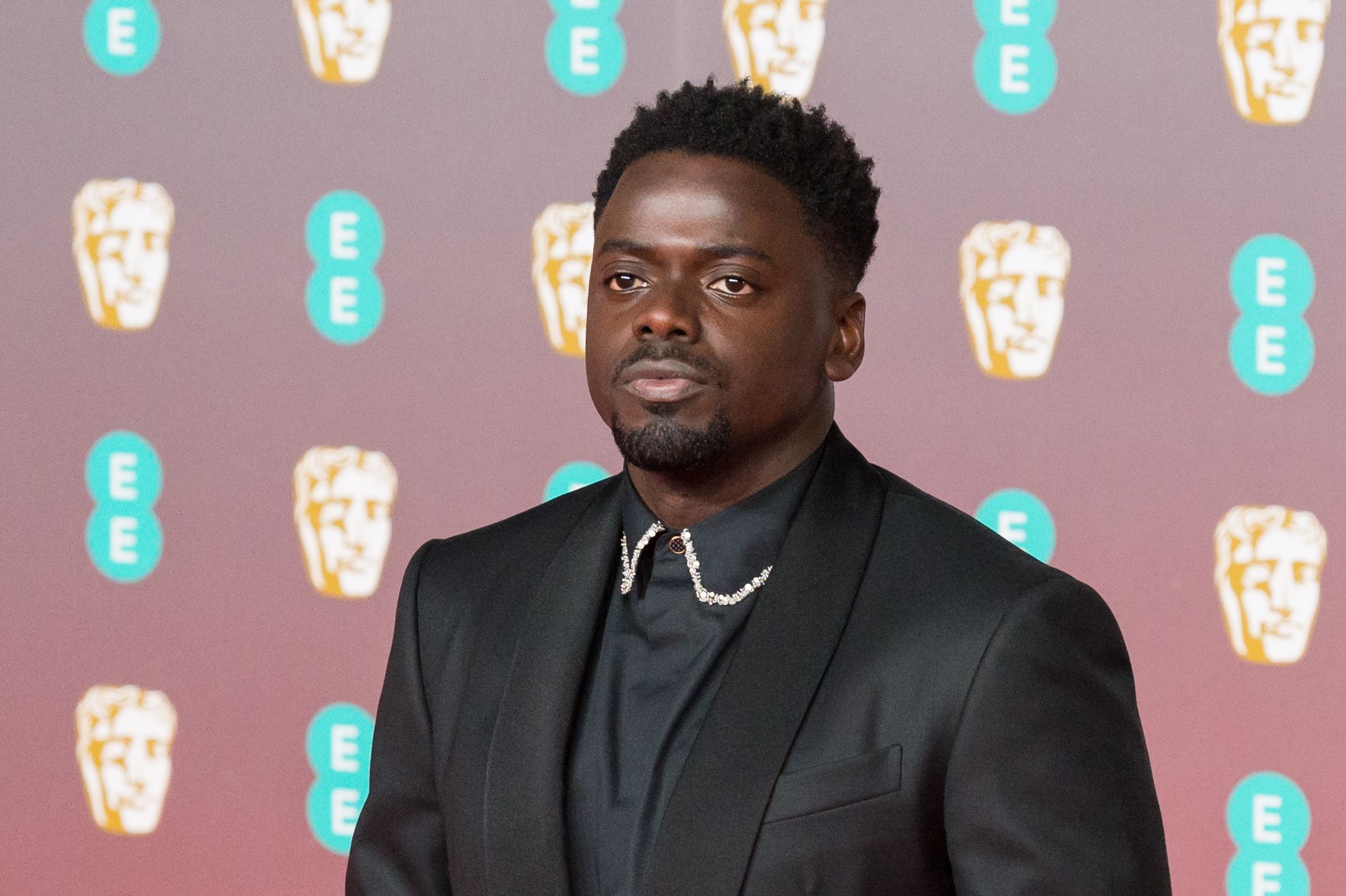 Daniel Kaluuya attends the EE British Academy Film Awards ceremony at the Royal Albert Hall on 02 February, 2020 in London, England. (Photo by WIktor Szymanowicz/NurPhoto)