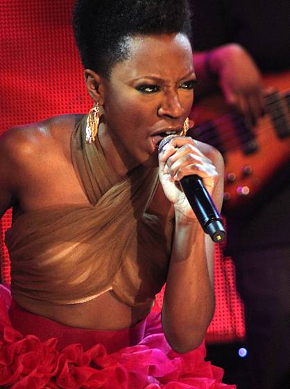 KimberlyNichole - Description: Music Matters Artist KimberlyNichole performing on BET's 106 and Park. (Photo: Sondra B / BET Digital)