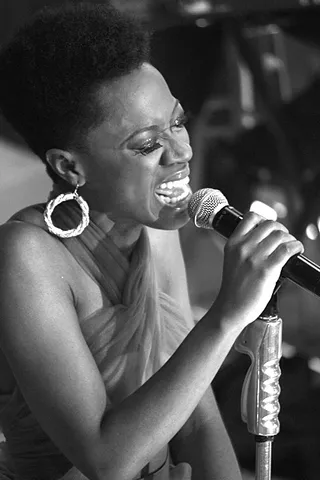 KimberlyNichole - Description: Music Matters Artist KimberlyNichole performing on BET's 106 and Park. (Photo: Sondra B / BET Digital)