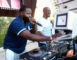 DJ Max October Had The Crowd Going!&nbsp; - (Photo: Bryan Steffy/BET/Getty Images for BET)&nbsp;