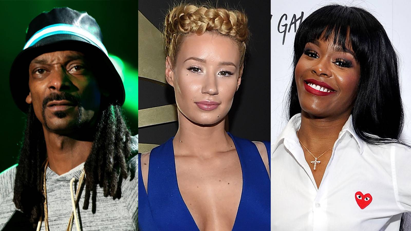 Snoop Dogg, Iggy Azalea, Azealia Banks