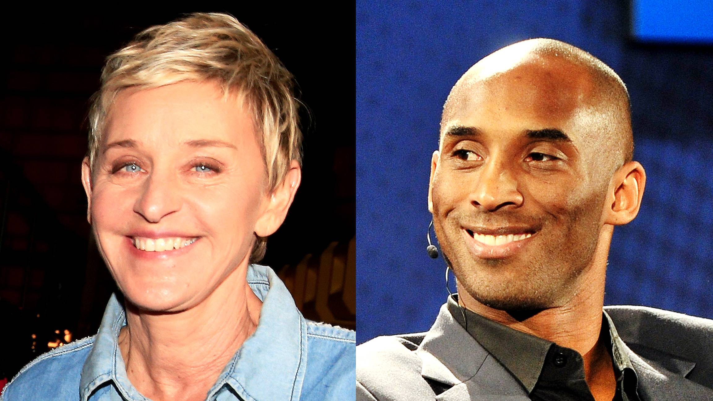 Ellen degeneres kobe bryant on sale