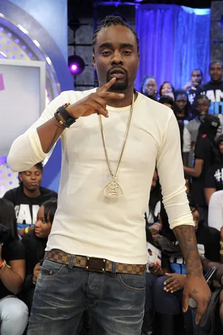 Wale (@Wale)&nbsp; - TWEET: "I feel like maybe.... Tim Tebow owns ESPN....because I feel like I've been brainwashed this week…"&nbsp;Wale jokes about the impact Denver Broncos quarterback Tim Tebow has had on this week's news cycle at ESPN.(Photo: John Ricard/BET)