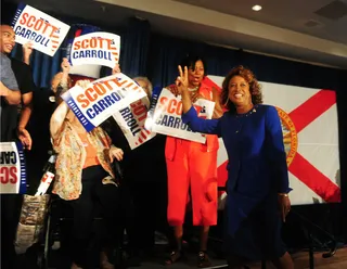 She's a Veteran - The politician is a retired U.S. Navy lieutenant commander with 20 years naval experience. She received numerous decorations including the Meritorious Service Medal awarded to officers for outstanding achievement.&nbsp;(Photo: Sun Sentinel/MCT /Landov)