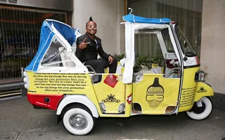 Good Deeds - Apl.de.ap attends a party to support the Apl.de.ap Foundation "We Can Be Anything" campaign at the Westbury Hotel in London.  (Photo: Tim Whitby/Getty Images)