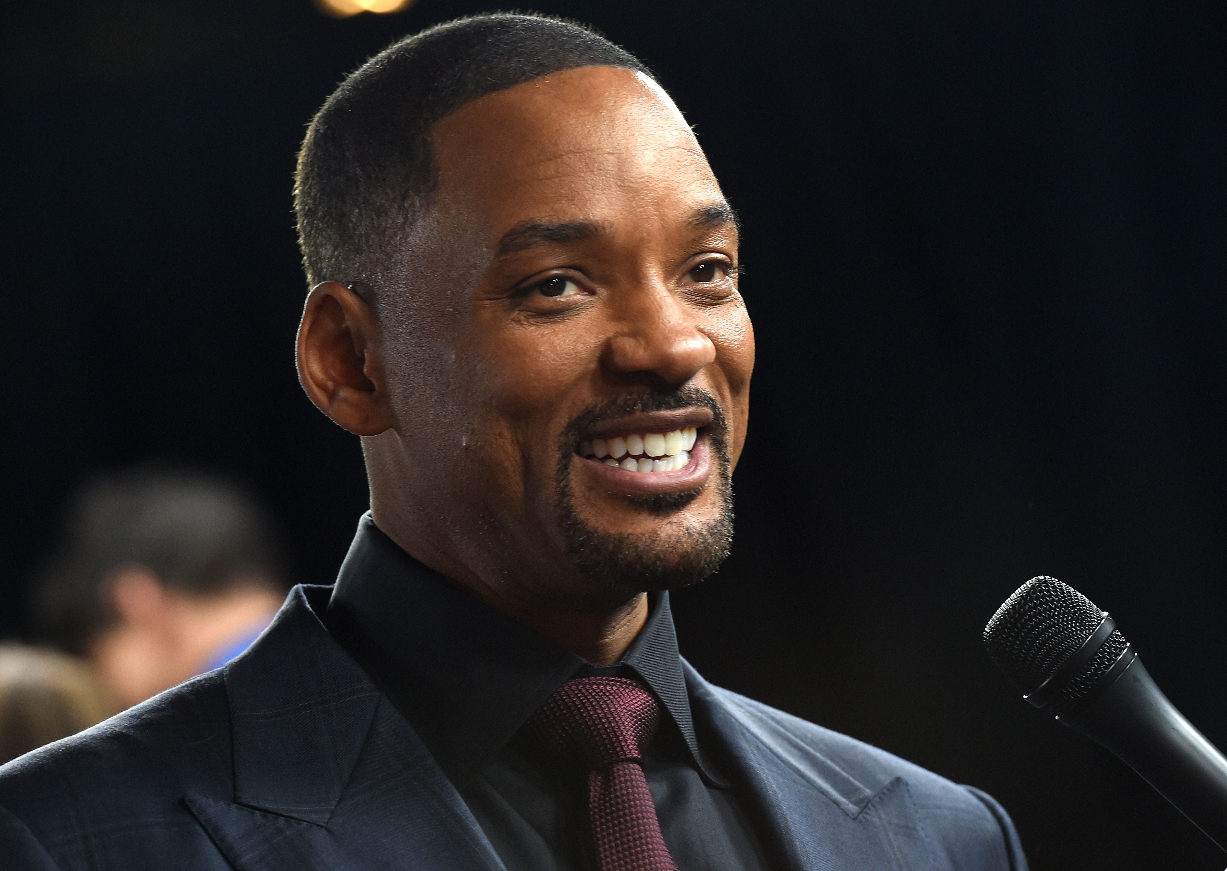 HOLLYWOOD, CA - NOVEMBER 10:  Actor Will Smith attends the Centerpiece Gala Premiere of Columbia Pictures' "Concussion" during AFI FEST 2015 presented by Audi at TCL Chinese Theatre on November 10, 2015 in Hollywood, California.  (Photo by Kevin Winter/Getty Images for AFI)