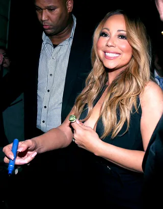 Legendary VIP - Mariah Carey at the VIP Room nightclub in Paris.&nbsp;(Photo: WENN.com)