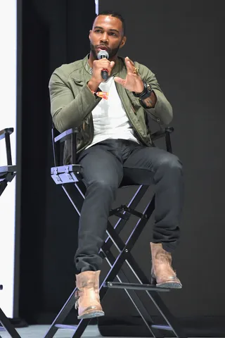 What a Fashionable Man! - Actor Omari Hardwick is just beyond everything. (Photo: Angela Weiss/BET/Getty Images for BET)&nbsp;