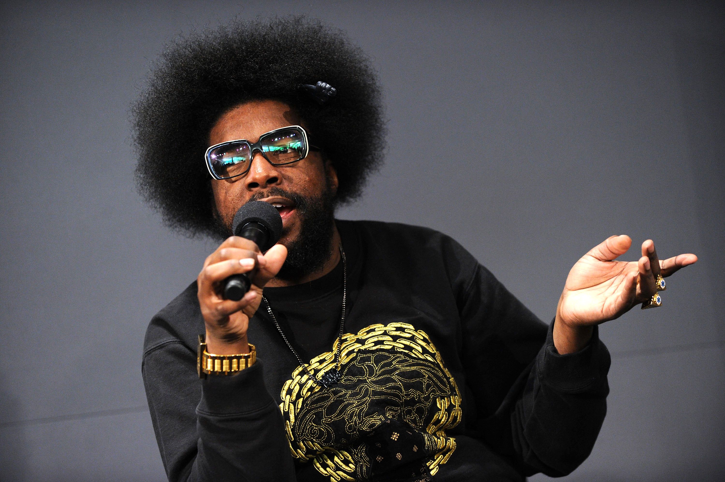 ?uestlove (@questlove) - TWEET: "So grateful i got to see Patrice Oneal do his last NYC gig. man this is so devastating. he truly was one of my favorite comics. RIP."&nbsp;The Roots drummer reacts to news that comedian Patrice O'Neal passed away.(Photo: Jason Kempin/Getty Images)