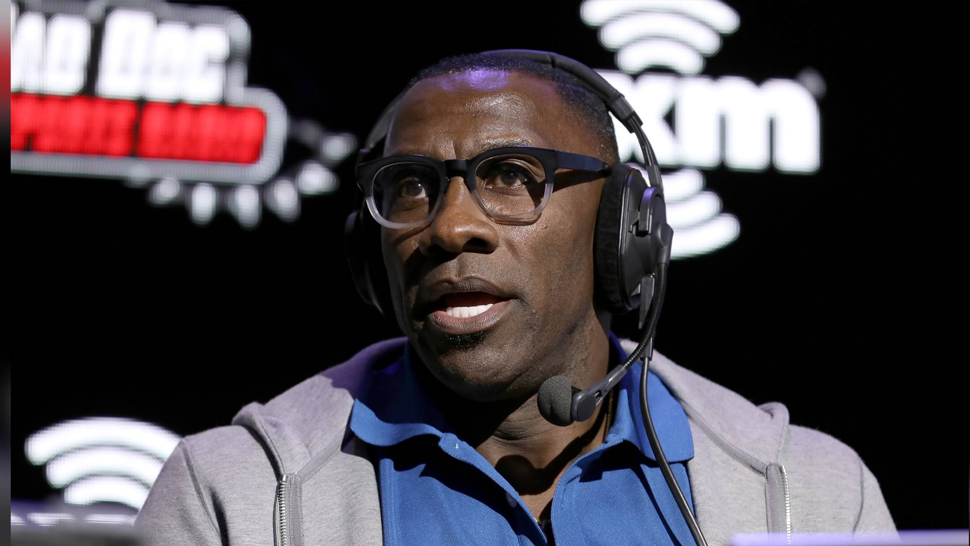 Shannon Sharpe on BET Buzz 2020.