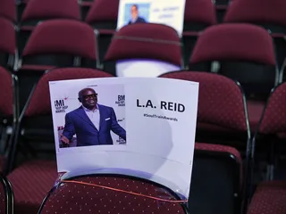 My Homie Still! - What's a celebration of Babyface without his longtime music partner L.A. Reid in attendance.(Photo: Ethan Miller/Getty Images for BET)