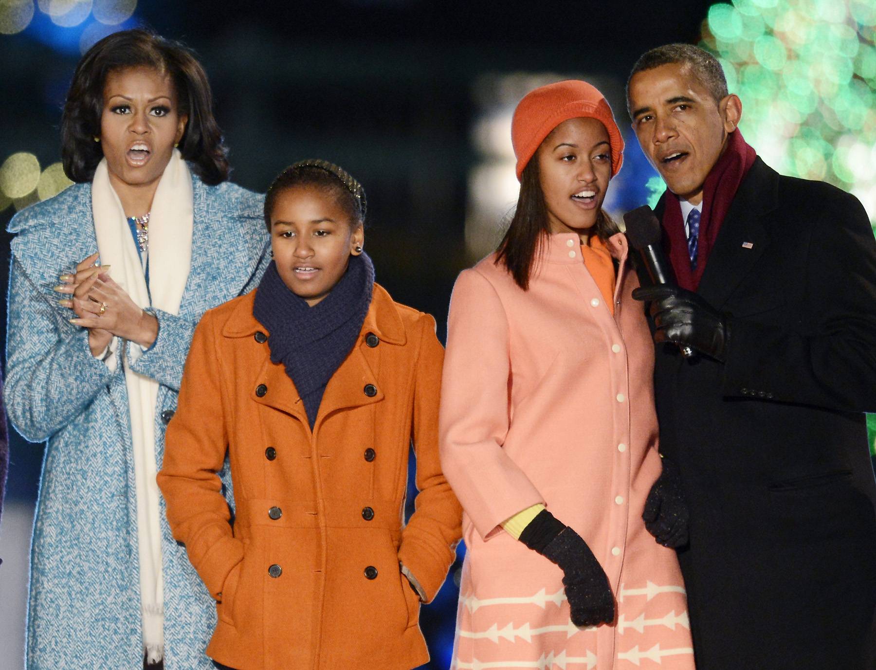 Malia Obama, President Obama