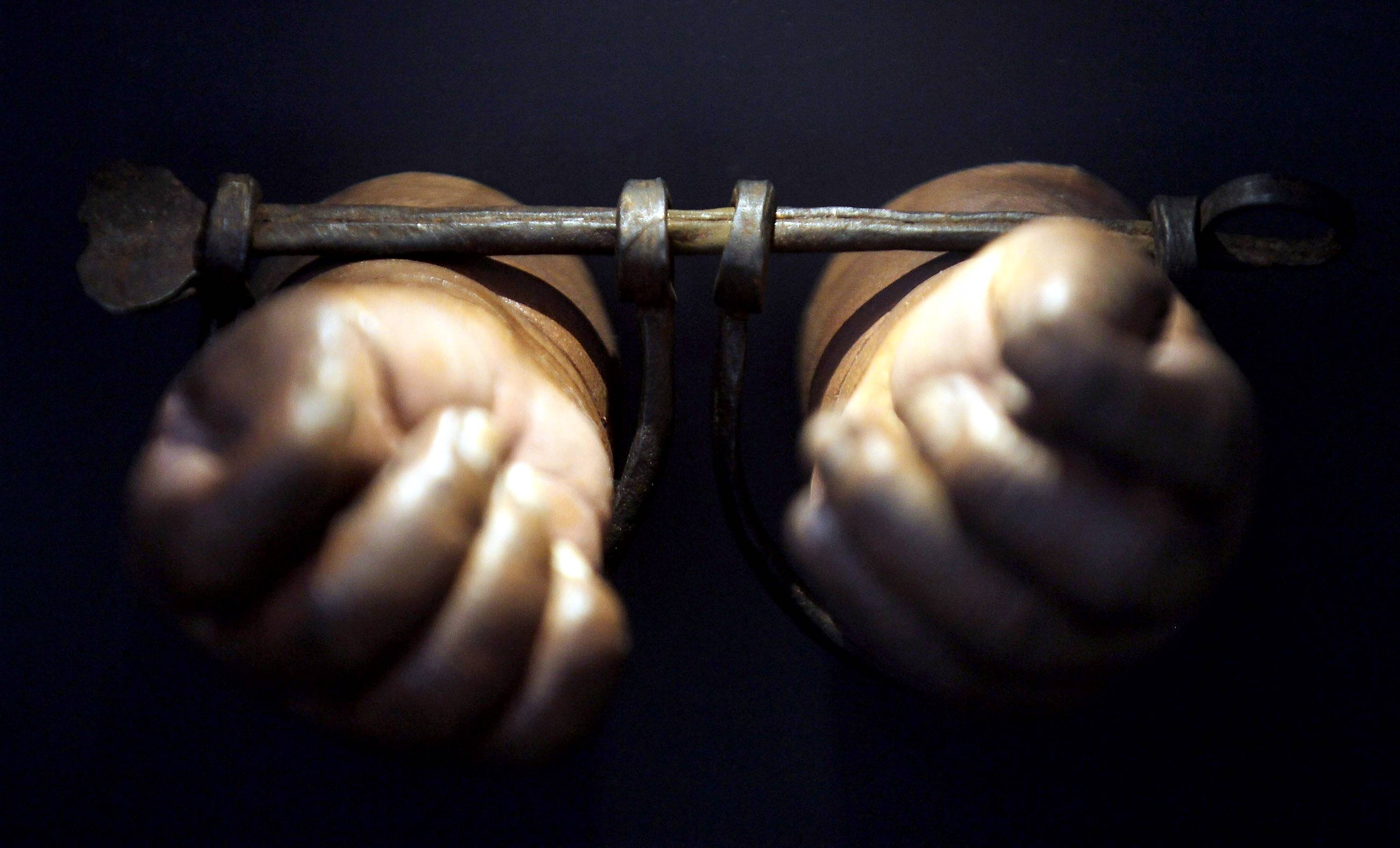 U.K. Teacher Makes Students Act Out Slave Trade - A U.K. school apologized on behalf of one of its teachers after she taught a lesson on slavery that asked students to act out the slave trade with whips and chains. (Photo: Mario Tama/Getty Images)