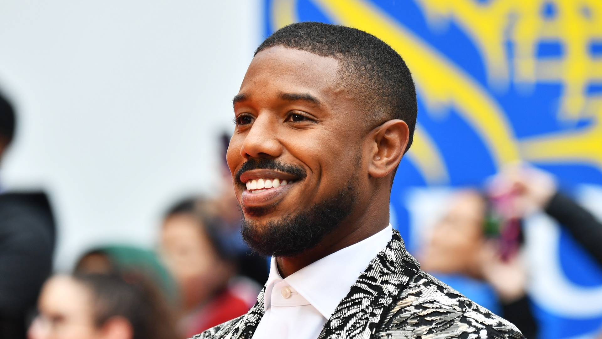 Michael B. Jordan on BET Buzz 2020.