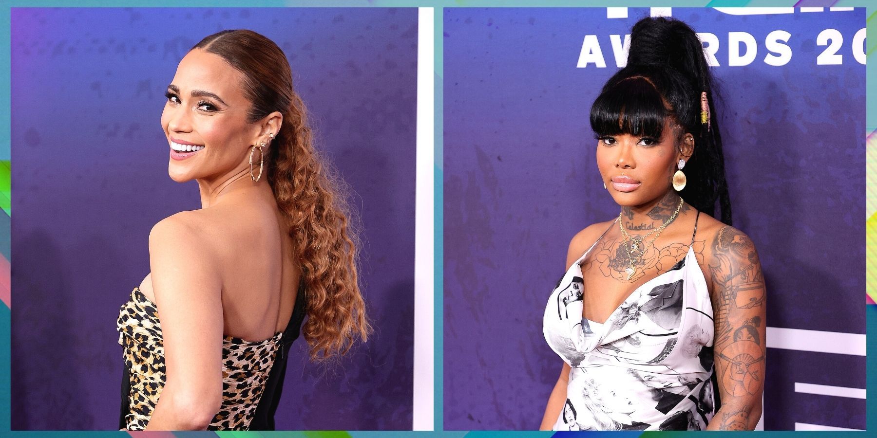 2021 Soul Train Awards: Sexy Ponytails And Sultry Updos On The Red Carpet 