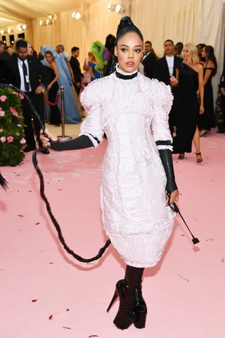 Tessa Thompson in Chanel - (Photo: Dimitrios Kambouris/Getty Images for The Met Museum/Vogue)&nbsp;