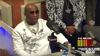 Birdman - Walking into a room full of practical strangers (the Breakfast Club) and demanding they put “respek” on your name is exactly what got&nbsp;Birdman&nbsp;back on our blog rolls.(Photo: The Breakfast Club via Power 105.1)