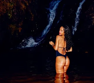 Look Back at It - Watch out Kim and Blac Chyna! Rihanna is here to claim the title of Queen of the Booty Pop. (Photo: Rihanna via Instagram)