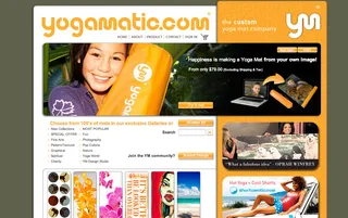 Yoga Gear - Michelle Obama recently told People Magazine that she was going to swap out her cardio work routines for yoga. The first lady could work out in style with a custom yoga mat from Yogamatic. She can choose from an array of themes: fine arts to pop culture and more.(Photo: Yogamatic)