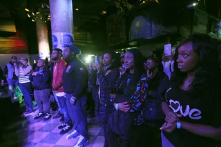 Simply Amazing - The crowd is mesmerized by the way Trumaine Lamar kicks off Music Matters 2014 with an impressive performance.(Photo: Brad Barket/BET/Getty Images for BET)